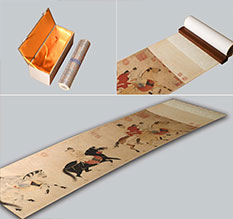 弥勒馆藏书画复制博物馆书画复制服务