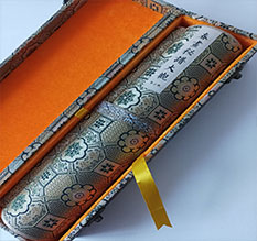 弥勒书画装裱案例